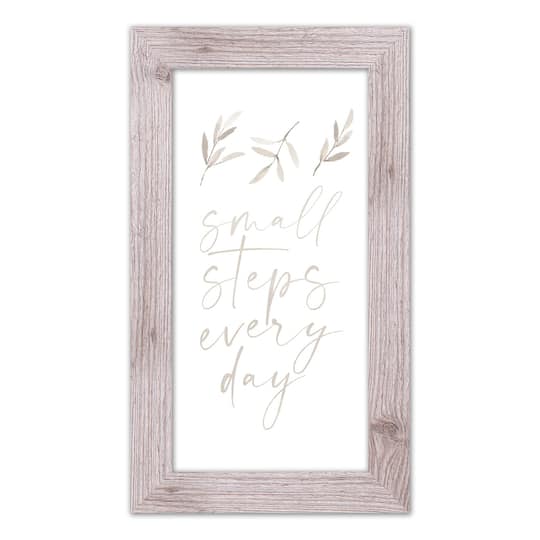 Small Steps Every Day Western Framed Print